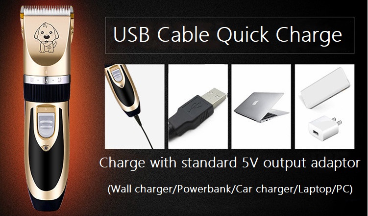 A60 usb ปัตตาเลี่ยนสัตว์เลี้ยงไร้สาย