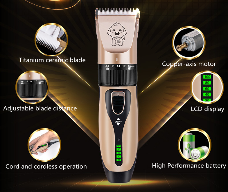C28 usb ปัตตาเลี่ยนสัตว์เลี้ยงไร้สาย